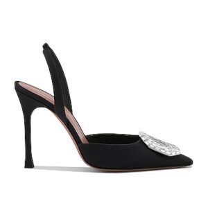 AMINA MUADDI HIGH-HEELS CAMELIA in Schwarz - Black. Size 38 (also in 41, 42).