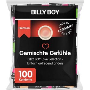Billy Boy Kondome Gemischte Gefühle Mix 100er Pack - Kondome - transparent