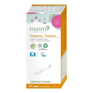 Bio Tampons Super Plus mit Applikator Masmi