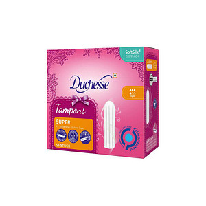 Duchesse Tampons Super für mittlere bis stärkere Tage, 56 St.