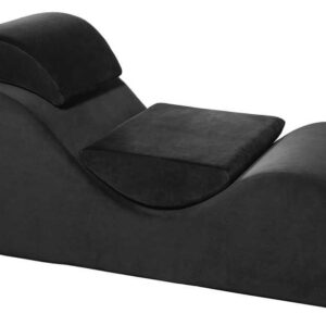 Esse Lounger Stylischer Lounge-Sessel für Komfort-Sex Schwarz