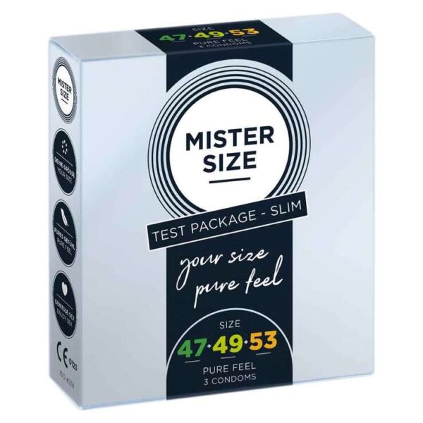 MISTER SIZE Probierpackung 47-49-53 Kondome