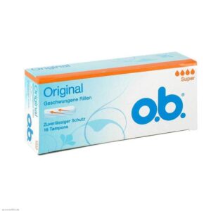 O.B. Tampons super