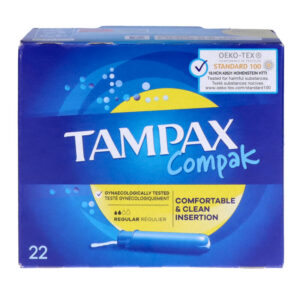 Tampax Compak Regular 22 stk.