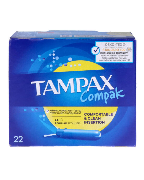 Tampax Compak Regular 22 stk.