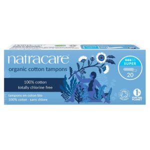 Tampons Super, 20 er Packung - Natracare Naturprodukt