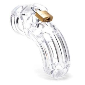 CB-X The Curve Chastity cage - Transparent