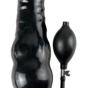 Natural look inflatable dildo