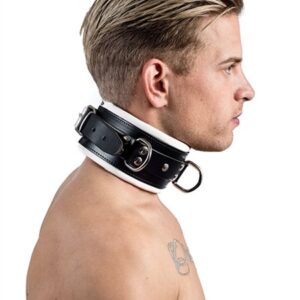 Slaves neck chain with white padding