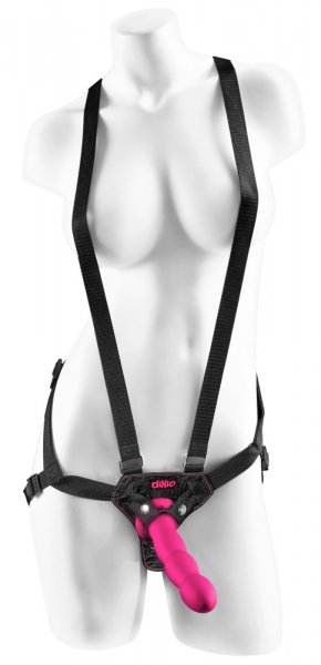 6″“ strap-on suspender harness set