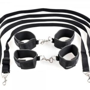Hand and ankle restraint set for bondage fun