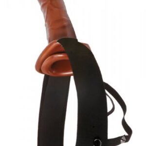 10"" Chocolate Dream Hollow Strap-on