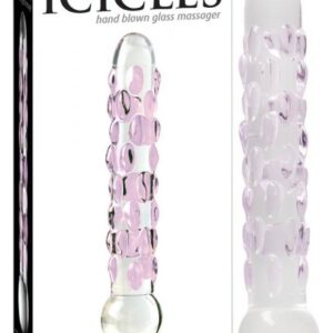 Icicles No.7 - the transparent glass dildo for the woman