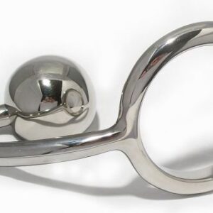 Cockring with stainless steel asslock of your choice