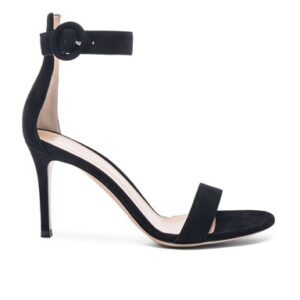 Gianvito Rossi HIGH HEELS SUEDE PORTOFINO in Schwarz - Black. Size 34.5 (also in 34, 35.5, 36).