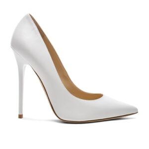 Jimmy Choo HIGH HEELS LEATHER ANOUK in Optic White - White. Size 38 (also in 37, 39.5).