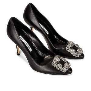 Manolo Blahnik HIGH-HEELS HANGISI in Schwarz - Black. Size 39.5 (also in 39, 40.5, 41).