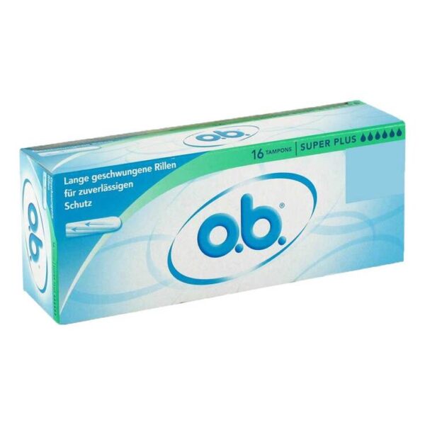 O.B. Tampons super plus