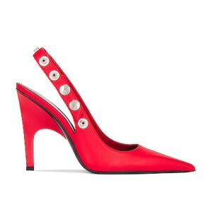 THE ATTICO HIGH HEELS in Vibrant Red - Red. Size 37 (also in 37.5).