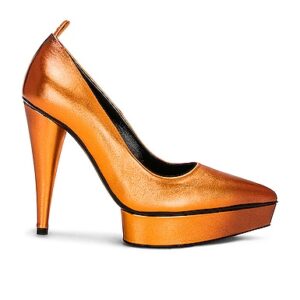 TOM FORD HIGH HEELS in Clementine & Mauve - Orange. Size 38.5 (also in 36, 37.5, 38).