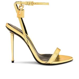 TOM FORD HIGH-HEELS in Gold - Metallic Gold. Size 36 (also in 35.5, 37, 37.5, 38, 39.5, 40.5).