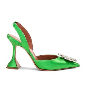 AMINA MUADDI HIGH HEELS BEGUM in Shamrock - Green. Size 37.5 (also in 35.5).