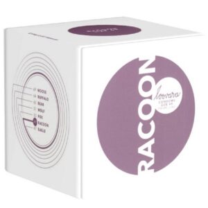 Loovara Kondome Racoon 49 Packung mit, 12 St., strapazierfähige Maßkondome aus Fairtrade-Latex