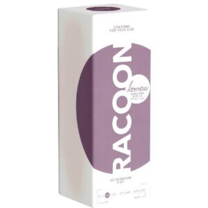 Loovara Kondome Racoon 49 Packung mit, 42 St., strapazierfähige Maßkondome aus Fairtrade-Latex