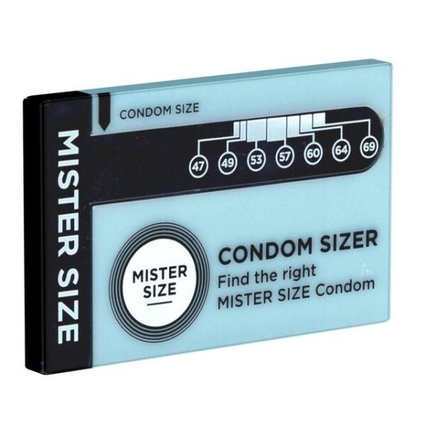 MISTER SIZE Kondome Condom Sizer Sprache: Englisch, 1 St., find your personal condom size