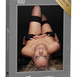 puzzleYOU Puzzle Erotische Fotografie: Blondine in Dessous, 100 Puzzleteile, puzzleYOU-Kollektionen Erotik