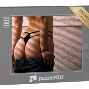 puzzleYOU Puzzle Sexy Hintern in sexy Dessous, 1000 Puzzleteile, puzzleYOU-Kollektionen Erotik