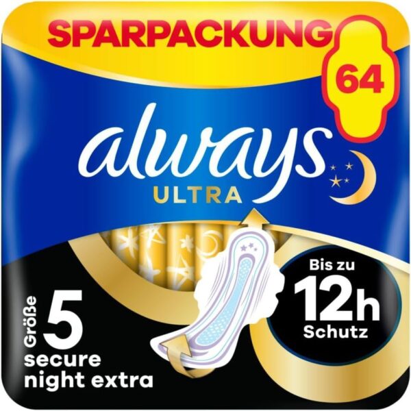 Always Ultra Binden Damen Gr. 5, Secure Night Extra