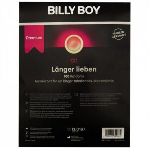 Billy Boy Kondome 100 Billy Boy Länger Lieben Kondome mit Ring - Made in Germany