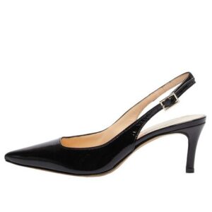 Emilio Sarto Slingback-pumps Aus Lackleder High-Heel-Pumps