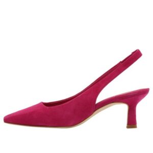 Emilio Sarto Slingback-pumps Aus Veloursleder High-Heel-Pumps