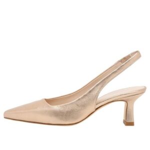 Emilio Sarto Slingback-pumps In Metallic-optik High-Heel-Pumps