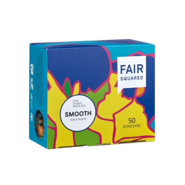 Fair Squared Kondome Vegane Kondome Smooth 50 Stück, vegan