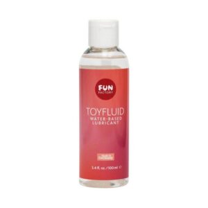 Fun Factory Gleitgel Toy Fluid - Wasserbasiertes Vegan Lube, 100 ml - Ideal für Langzeitanwendung, 1-tlg., Kondom-sicher, Fleckenfrei, Hautfreundlich