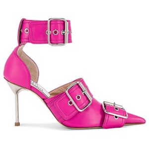 GIUSEPPE DI MORABITO HIGH HEELS MIT SCHNALLEN in Fuchsia. Size 35, 36, 37, 39, 40.