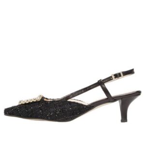 Hammerstein Slingback-pumps Mit Ziersteinen High-Heel-Pumps