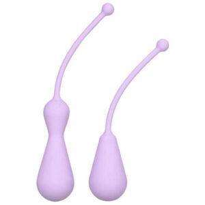 Kegel Set mit Silikongewichten für Kegelübungen | zweiteilig | California Exotic