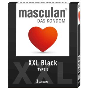 Kondom "XXL Black"