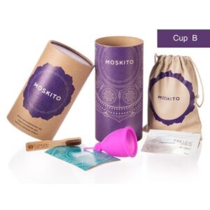 Lumunu Menstruationskörbchen Moskito Purple (B)