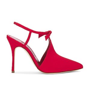 Manolo Blahnik HIGH HEELS in Rot - Red. Size 40 (also in 36, 36.5, 37, 37.5, 39, 39.5).