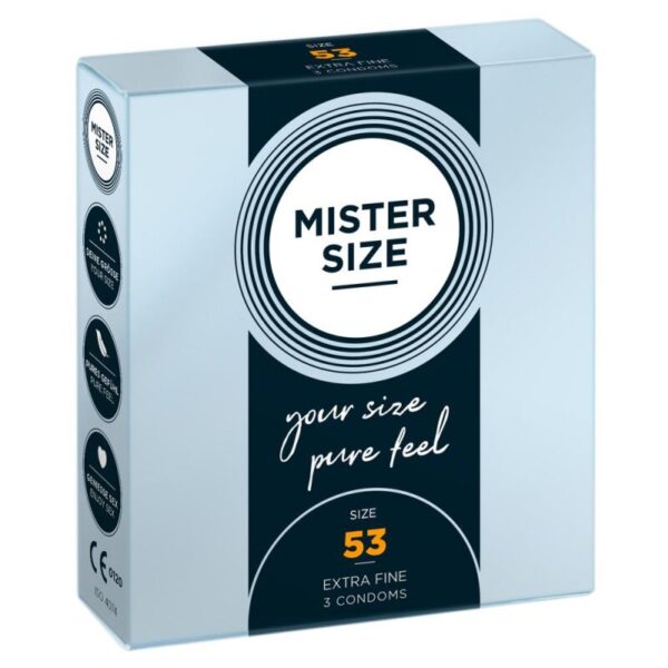 Mister Size 57 mm 3 Kondome