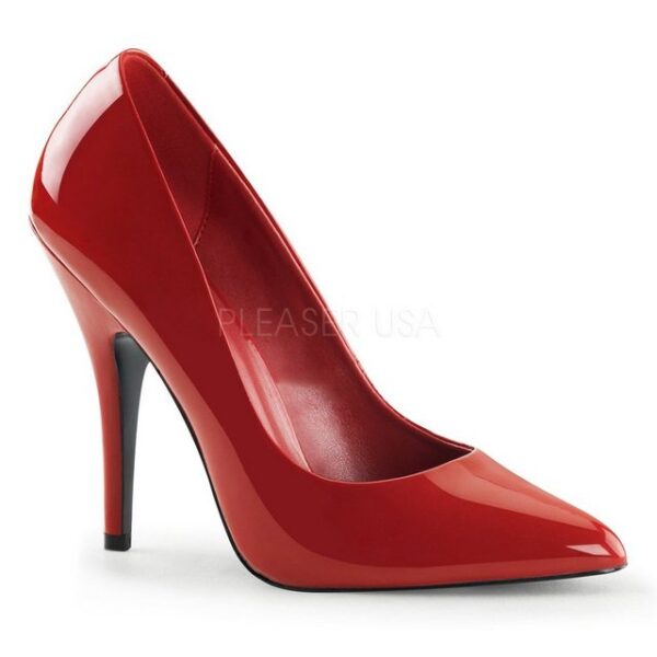 Pleaser Pumps SEDUCE-420 - Lack Rot High-Heel-Pumps