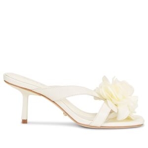 RAYE HIGH-HEELS FLOR in Ivory. Size 10, 5.5, 6, 6.5, 7, 7.5, 8, 9, 9.5.