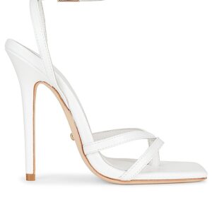 RAYE HIGH-HEELS REA in White. Size 8.5.