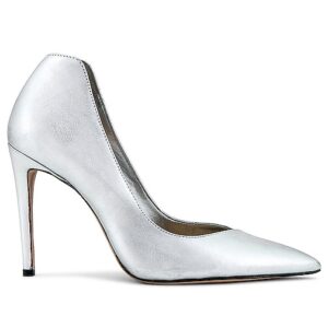 Schutz HIGH-HEELS ARLETTE in Metallic Silver. Size 10, 6.5, 7.5, 8, 8.5, 9, 9.5.