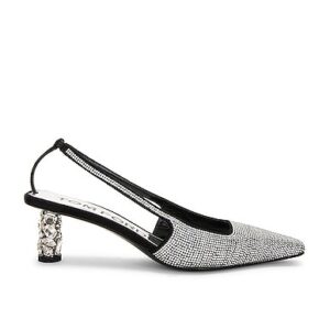 TOM FORD HIGH HEELS in Crystal Stones - Metallic Silver. Size 36 (also in 37, 38, 39, 40).